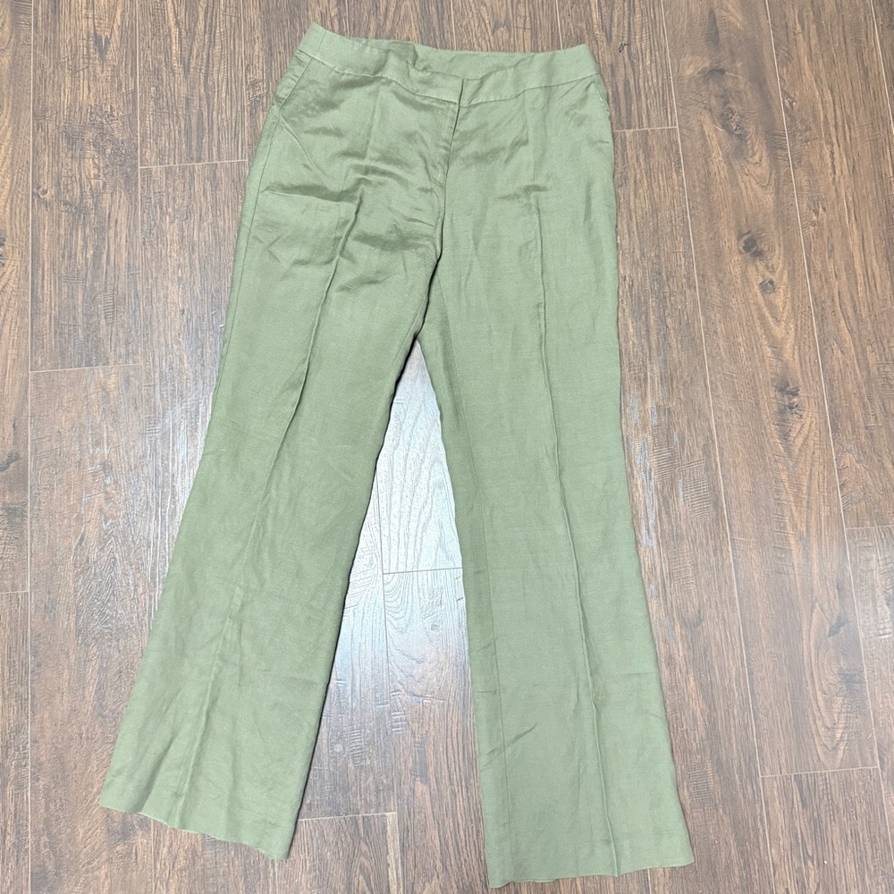 Anne Klein Hunter green pull on pants